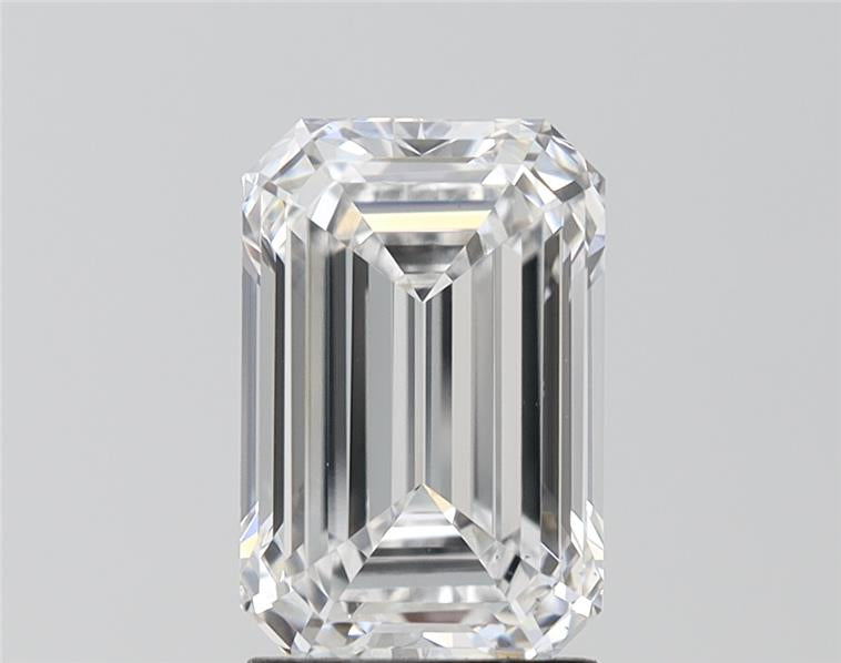 GIA 3.01 Carat Emerald Lab Grown Diamond 人工培育鑽石 實驗室人造鑽石