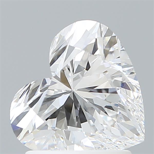 IGI 1.58 Carat Heart Lab Grown Diamond