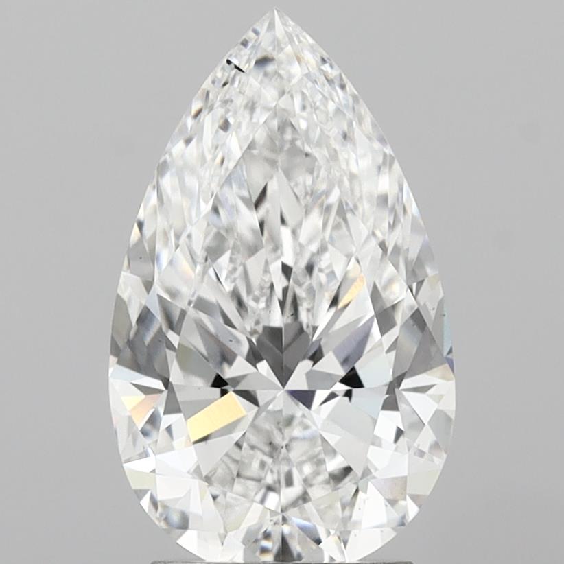 IGI 2.95 Carat Pear Lab Grown Diamond 人工培育鑽石 實驗室人造鑽石