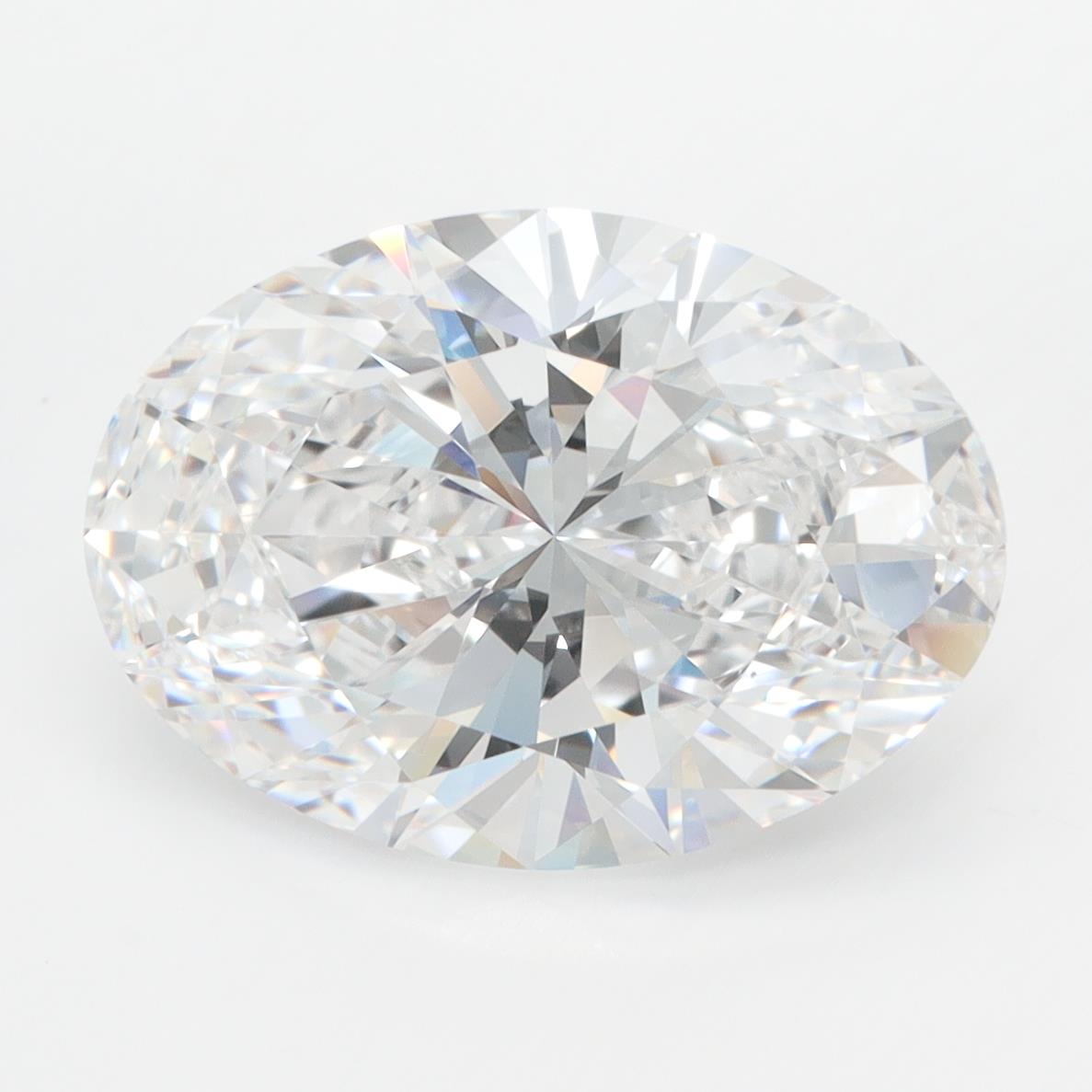GIA 5.08 Carat Oval Lab Grown Diamond 人工培育鑽石 實驗室人造鑽石