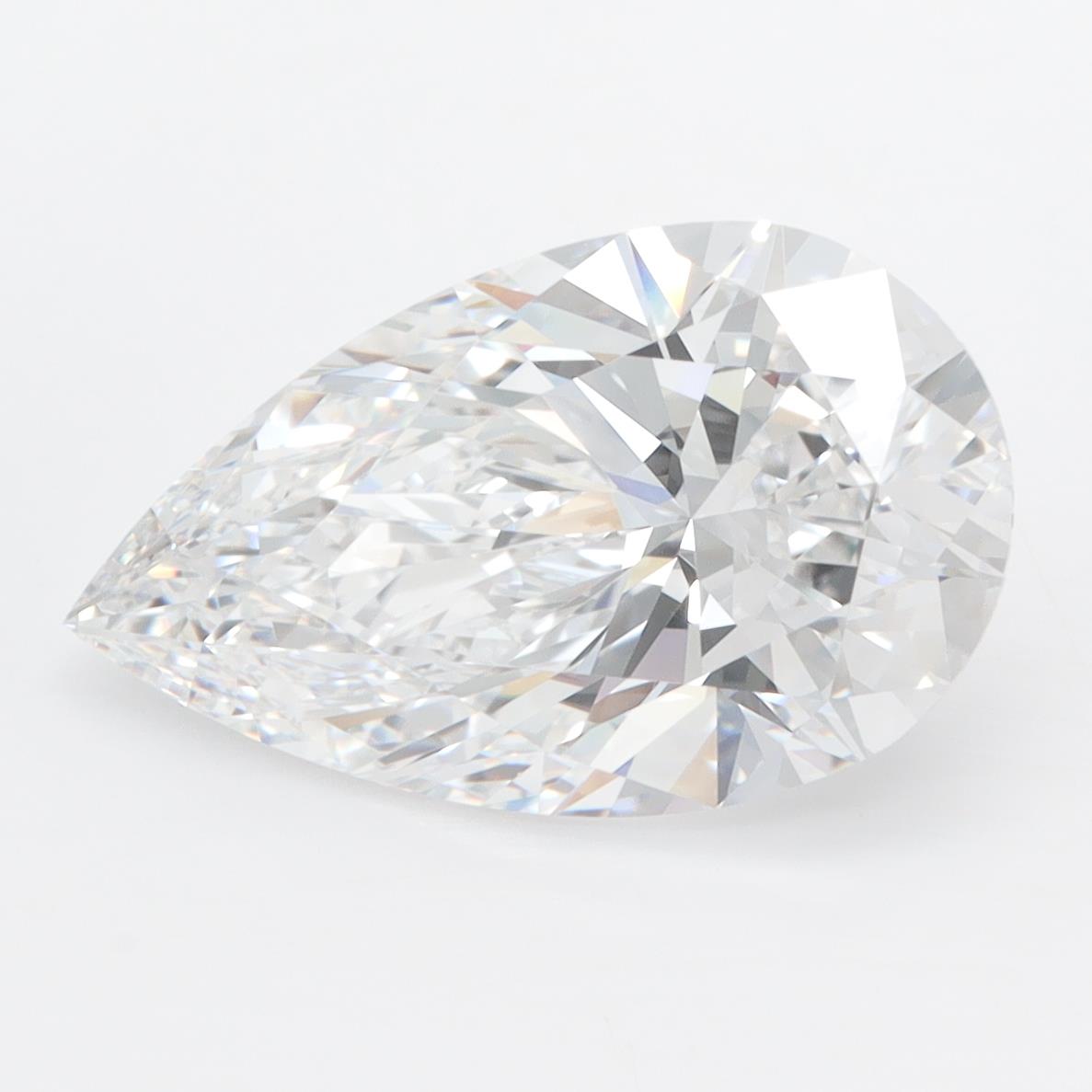 IGI 4.02 Carat Pear Lab Grown Diamond 人工培育鑽石 實驗室人造鑽石