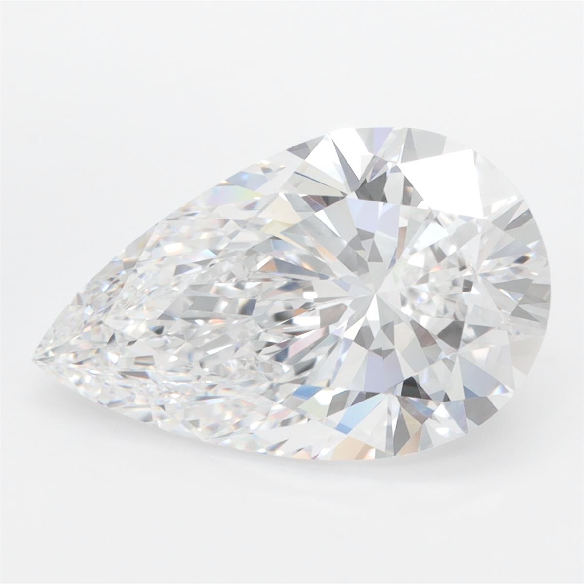 IGI 5.06 Carat Pear Lab Grown Diamond 人工培育鑽石 實驗室人造鑽石