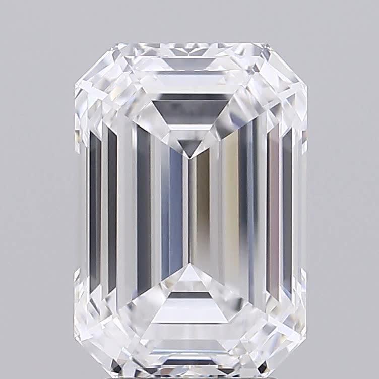 GIA 3.88 Carat Emerald Lab Grown Diamond 人工培育鑽石 實驗室人造鑽石