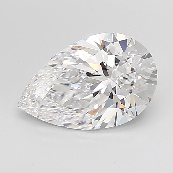 IGI 2.61 Carat Pear Lab Grown Diamond 人工培育鑽石 實驗室人造鑽石