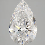IGI 3.57 Carat Pear Lab Grown Diamond 人工培育鑽石 實驗室人造鑽石