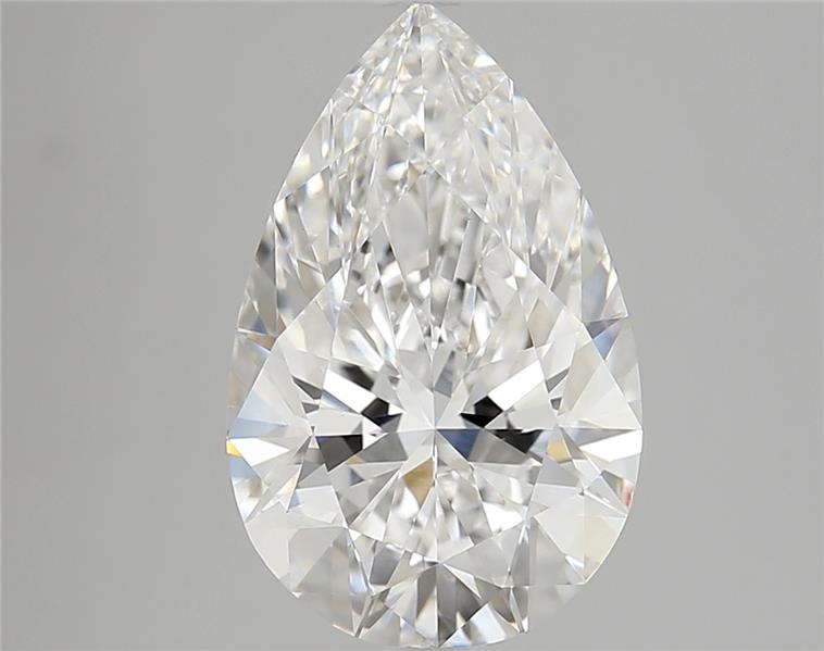 IGI 3.84 Carat Pear Lab Grown Diamond 人工培育鑽石 實驗室人造鑽石