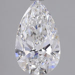 IGI 1.57 Carat Pear Lab Grown Diamond 人工培育鑽石 實驗室人造鑽石