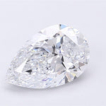 IGI 1.54 Carat Pear Lab Grown Diamond 人工培育鑽石 實驗室人造鑽石