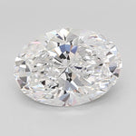 GIA 3.76 Carat Oval Lab Grown Diamond 人工培育鑽石 實驗室人造鑽石