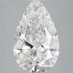IGI 2.96 Carat Pear Lab Grown Diamond 人工培育鑽石 實驗室人造鑽石
