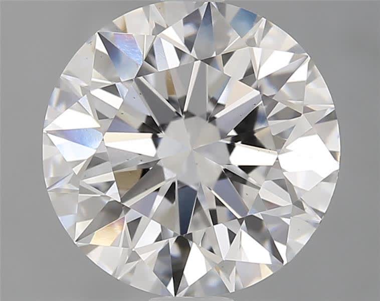 GIA 2.2 Carat Round Brilliant Lab Grown Diamond