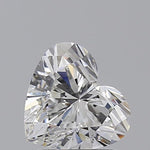 IGI 1.35 Carat Heart Lab Grown Diamond