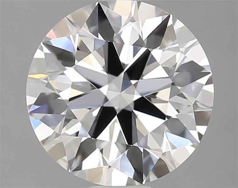 GIA 1.59 Carat Round Brilliant Lab Grown Diamond