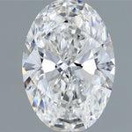 IGI 1.25 Carat Oval Lab Grown Diamond