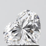 IGI 1.27 Carat Heart Lab Grown Diamond