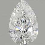 IGI 1.29 Carat Pear Lab Grown Diamond 人工培育鑽石 實驗室人造鑽石