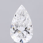 IGI 2.89 Carat Pear Lab Grown Diamond 人工培育鑽石 實驗室人造鑽石