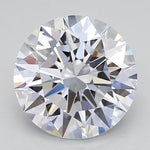 GIA 3.07 Carat Round Brilliant Lab Grown Diamond