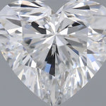 IGI 1.53 Carat Heart Lab Grown Diamond