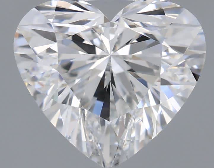 IGI 1.53 Carat Heart Lab Grown Diamond