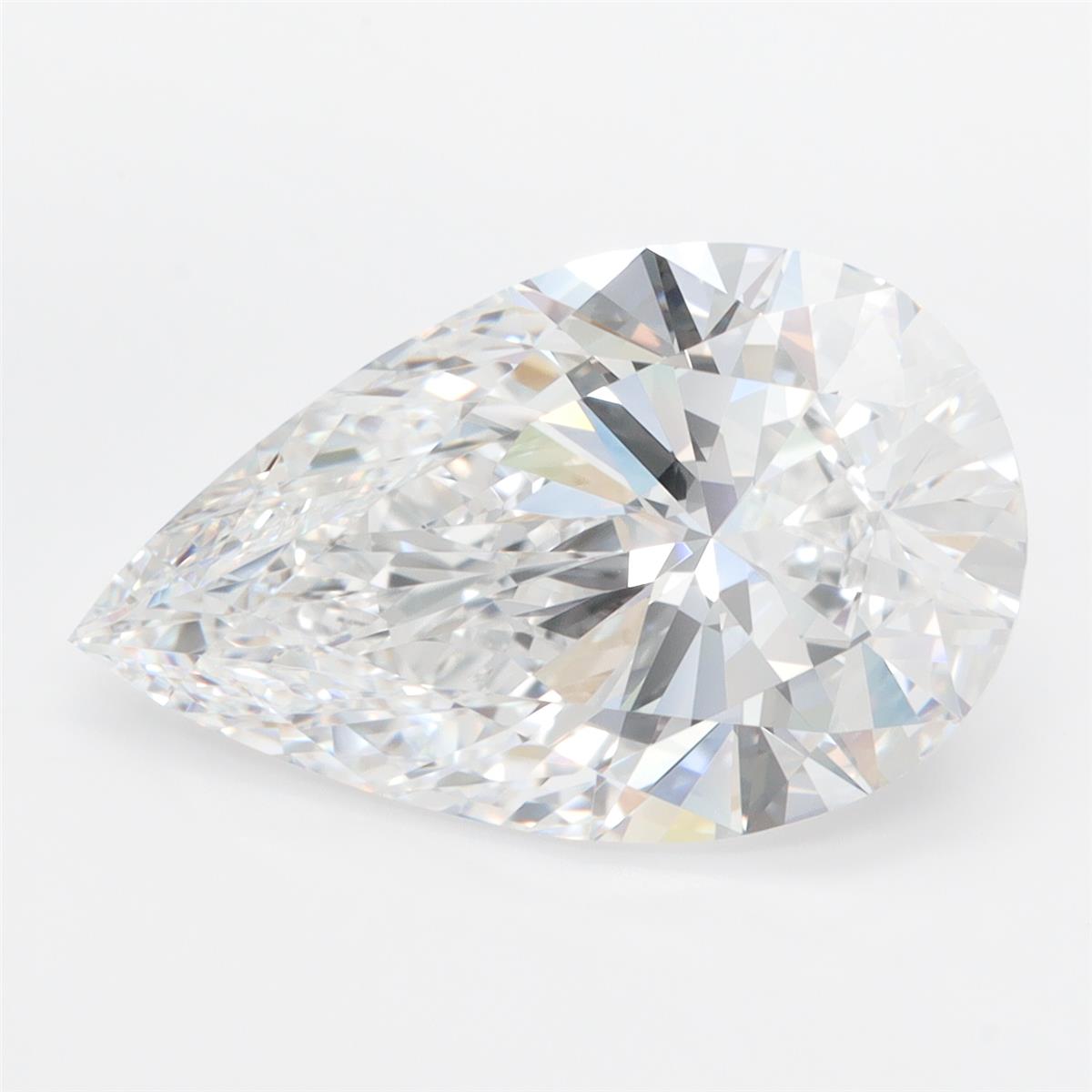 IGI 6.32 Carat Pear Lab Grown Diamond 人工培育鑽石 實驗室人造鑽石