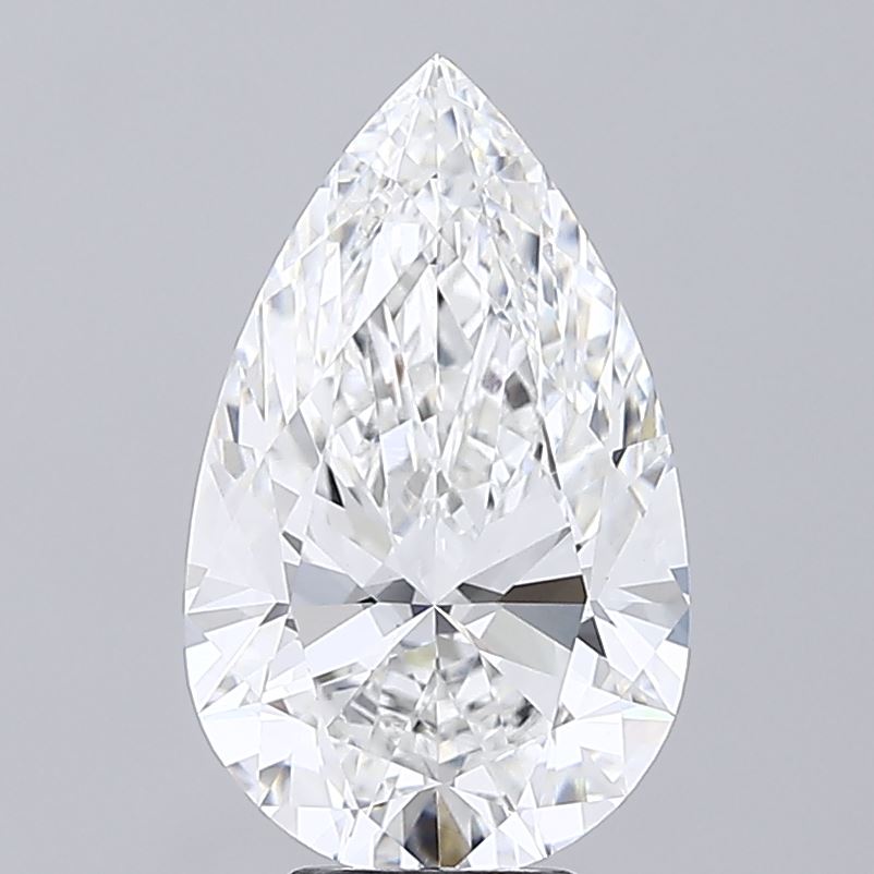 IGI 6.05 Carat Pear Lab Grown Diamond 人工培育鑽石 實驗室人造鑽石