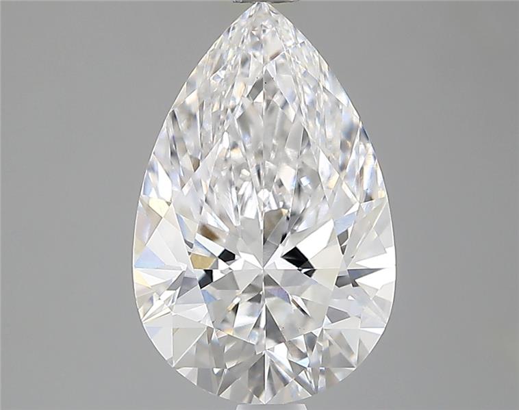 IGI 2.10 Carat Pear Lab Grown Diamond 人工培育鑽石 實驗室人造鑽石