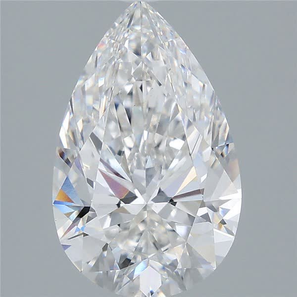 IGI 3.51 Carat Pear Lab Grown Diamond 人工培育鑽石 實驗室人造鑽石