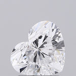 IGI 1.31 Carat Heart Lab Grown Diamond