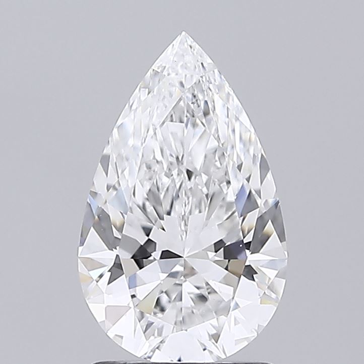 IGI 1.57 Carat Pear Lab Grown Diamond