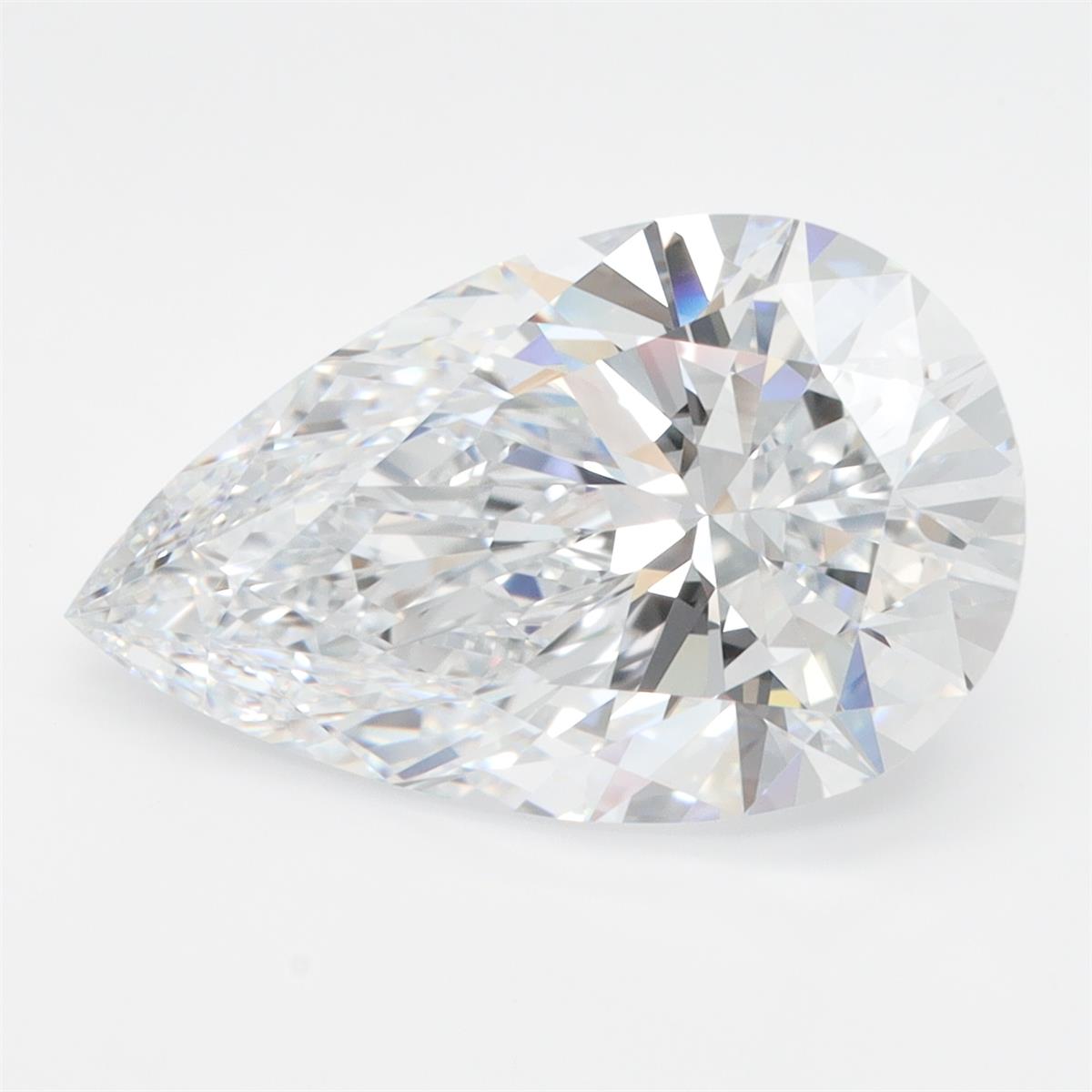 GIA 5.08 Carat Pear Lab Grown Diamond 人工培育鑽石 實驗室人造鑽石