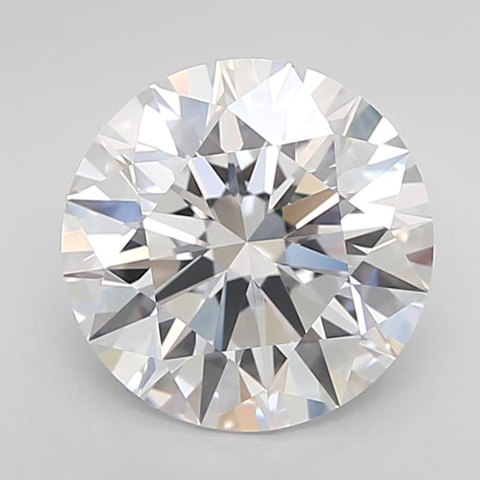 IGI 2.58 Carat Round Brilliant Lab Grown Diamond