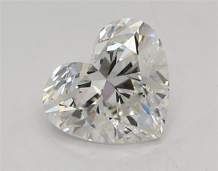 IGI 1.62 Carat Heart Lab Grown Diamond