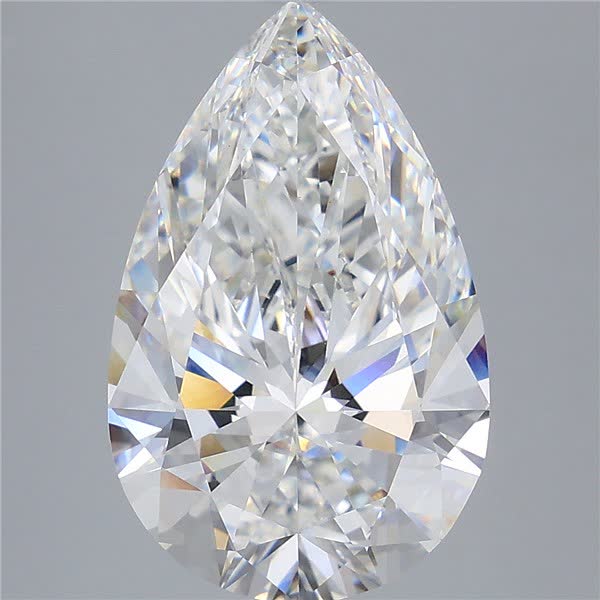 IGI 6.24 Carat Pear Lab Grown Diamond 人工培育鑽石 實驗室人造鑽石
