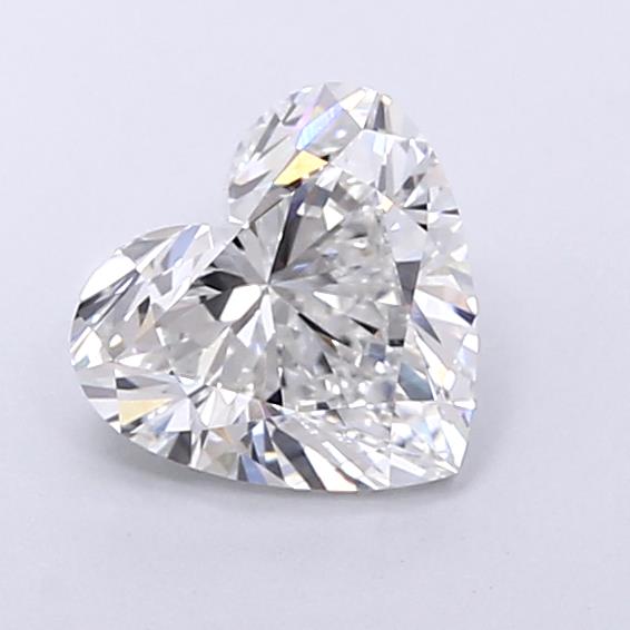 IGI 1.52 Carat Heart Lab Grown Diamond