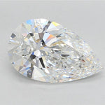 IGI 3.81 Carat Pear Lab Grown Diamond 人工培育鑽石 實驗室人造鑽石