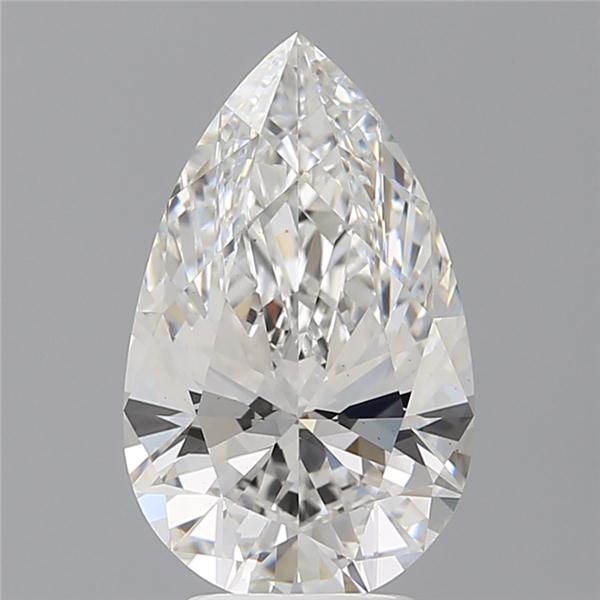 IGI 3.57 Carat Pear Lab Grown Diamond 人工培育鑽石 實驗室人造鑽石