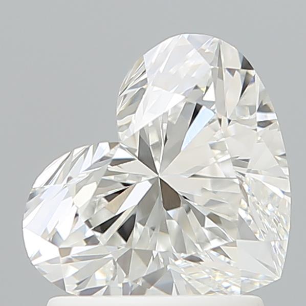 IGI 1.55 Carat Heart Lab Grown Diamond