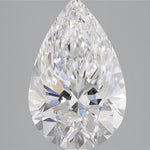 IGI 3.04 Carat Pear Lab Grown Diamond 人工培育鑽石 實驗室人造鑽石