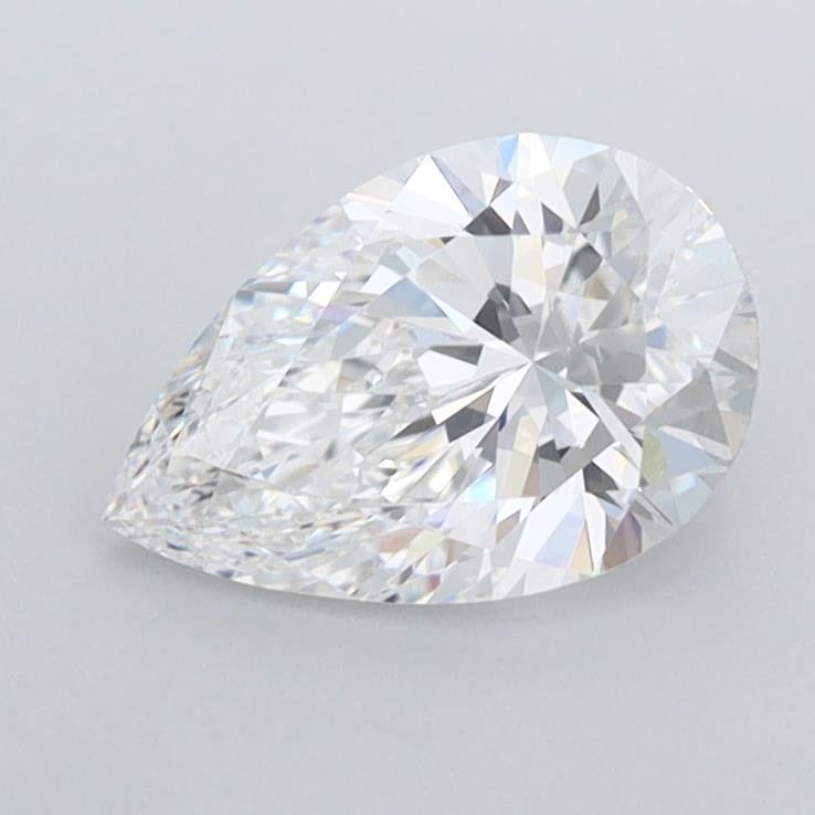 IGI 1.00 Carat Pear Lab Grown Diamond 人工培育鑽石 實驗室人造鑽石