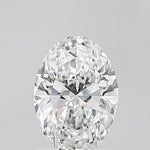 IGI 1.00 Carat Oval Lab Grown Diamond 人工培育鑽石 實驗室人造鑽石