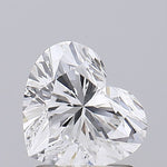 IGI 1.46 Carat Heart Lab Grown Diamond