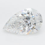 GIA 3.08 Carat Pear Lab Grown Diamond 人工培育鑽石 實驗室人造鑽石