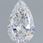 IGI 1.59 Carat Pear Lab Grown Diamond 人工培育鑽石 實驗室人造鑽石