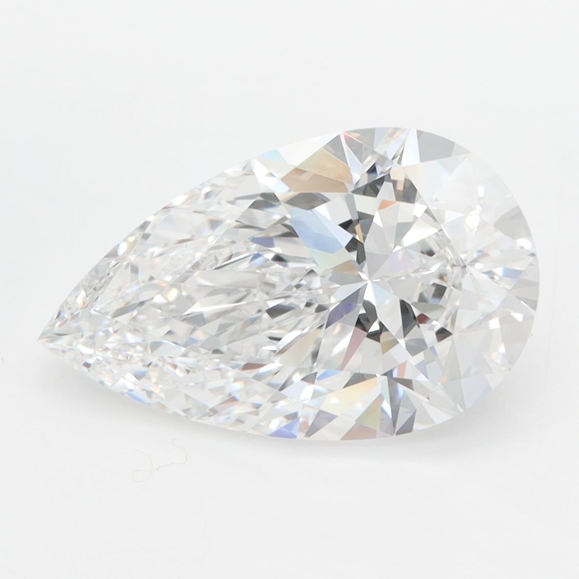 GIA 4.01 Carat Pear Lab Grown Diamond 人工培育鑽石 實驗室人造鑽石