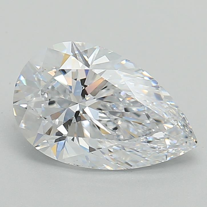 IGI 2.01 Carat Pear Lab Grown Diamond 人工培育鑽石 實驗室人造鑽石