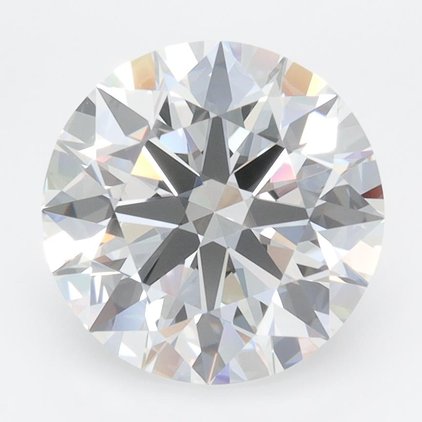 GIA 3.44 Carat Round Brilliant Lab Grown Diamond 人工培育鑽石 實驗室人造鑽石