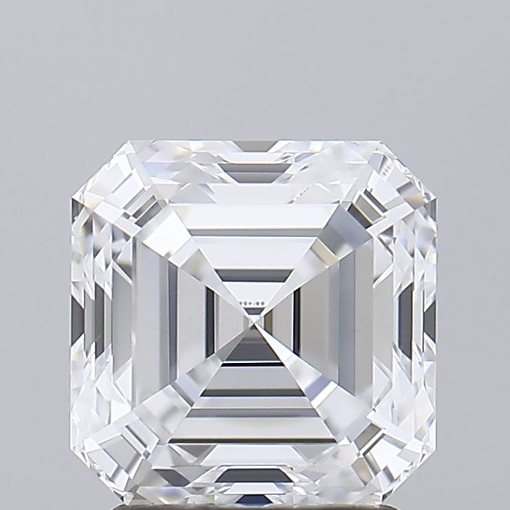 IGI 2.08 Carat Asscher Lab Grown Diamond