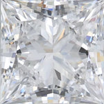 IGI 0.98 Carat Princess Cut Lab Grown Diamond