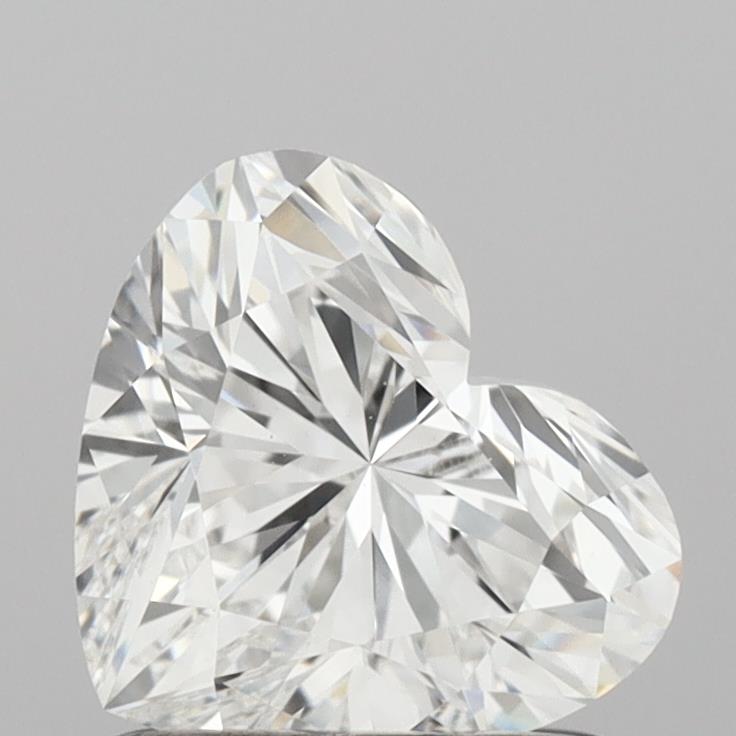 IGI 1.07 Carat Heart Lab Grown Diamond